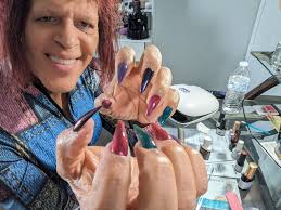 nail drill & nail get cat eye 6pcs