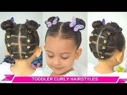 Toddler Girl Easy Curly Wavy Hairstyles Rubberband Updo Space Buns Hairstyles Florence Blog Cute Toddler Hairstyles Curly Girl Hairstyles Baby Hairstyles
