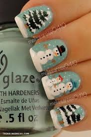 70 Festive Christmas Nail Art Ideas For Creative Juice The most common cute long nails material is metal.