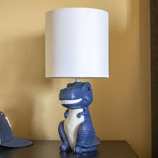 Your Zone Dinosaur Poly Grab Go Accent Table Lamp Walmart Com In 2020 Dinosaur Lamp Table Lamp Dinosaur Room Decor