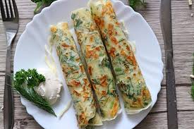 Krauter Kase Blini Rezept Fur Aromatische Krauterpfannkuchen Mit Kase Rezept Rezepte Krauterpfannkuchen Essen Rezepte