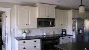 At ny cabinets we offer the finest selection of quality custom cabinets for your home. White Cabinets Black Countertops Backsplash Ideas Novocom Top