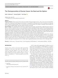 Check spelling or type a new query. Pdf The Chemoprevention Of Ovarian Cancer The Need And The Options