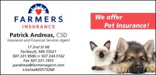 Check spelling or type a new query. We Offer Pet Insurance Farmers Insurance Faribault Mn