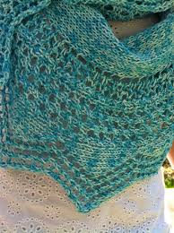 Most ravelrers rated it very easy or easy and said the. Knitting Cottage A Turquoise Scarf For The Summer Scarf Knitting Patterns Shawl Knitting Patterns Lace Knitting