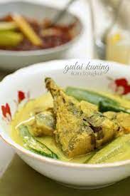 Gulai Kuning Ikan Tongkol Ini Adalah Makanan Yang Popular Di Kelantan Biasanya Ia Di Makan Bersama Nasi Dan Lebi Masakan Malaysia Resep Masakan Malaysia Gulai