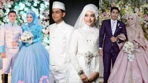 Gamis putih cocok untuk akad nikah dengan balutan bahan thile bertaburkan mutiara anggun dan bersahaja. 10 Inspirasi Gaun Pengantin Muslimah Bergaya Modern Youtube