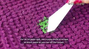 You know just rubbing it away will only make things worse, so what to do? 3 Ways To Get Paint Out Of Carpet Wikihow Life