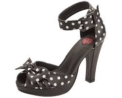 Black And White Polka Dot Heels Womens Black And White Polkadot Heels T U K Shoes Walking Shoes Women Black Pumps Heels Polka Dot Heels