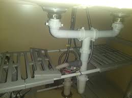 venting a double kitchen sink