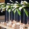 Place foam into wooden box vase. 1