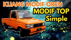 Rekomendasi modifikasi ceper kijang super grand extra. Penampakan Wow Kijang Super Pick Up Modifikasi Orange Simple Youtube