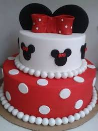 Bizcocho De Mickey Mouse En Suspiro Bolo Cenografico Falso Fake Aniversario Minnie Pastel De Minnie Torta Minnie Pastel De Fiesta