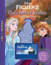 Disney Frozen 2 Olaf S Book Of Wonders A Night Light Book By Marilyn Easton