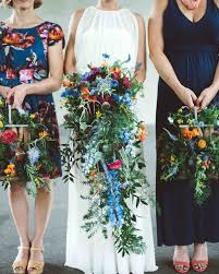 Unique Wedding Bouquets Without A Flower In Sight Bridesmaid Bouquet Wedding Wedding Bouquets