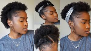 Medium length to short haircuts fit almost all face shapes, hair types and personalities. Easy Back To School Hairstyles On Short 4c Natural Hair No Gel Mona B Youtube