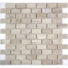 Mosaique Pierre Salle De Bain Salvadore Brick Mosaico