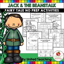 Jack And The Beanstalk Fairy Tale No Prep Activities