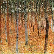 Tannenwald (pine forest), c.1902by gustav klimt. Birch Forest I 1902 By Gustav Klimt