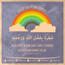 Doa Ketika Hujan Berhenti Doa Hujan Islam
