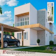 Frente 6 mts fondo 15 mts. Plantas De Casas Com 6 Metros De Frente
