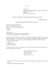 Contoh surat permohonan pengalaman kerja. Http Standarpangan Pom Go Id Dokumen Form Permohonan Pengkajian Formulir Permohonan Kajian Btp Pdf