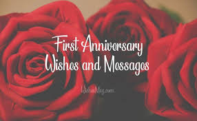 1st Anniversary Wishes Messages And Quotes Wishesmsg My darling hubby you are so kind you live in my heart, soul and mind wish you a marriage anniversary celebrating picture of husband wife. 1st anniversary wishes messages and