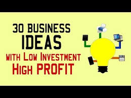 30 Small Business Ideas With Low Investment High Profit Investing Starting Small Business Business