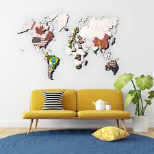 It is important that your home is set up in such a way that it mirrors select from a range of home decor products for kids' bedroom, and gift your child with sheer joy. Green Borsch 3d Wooden World Map Wall Art And Home Decor Gifts Home Facebook