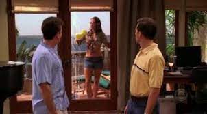 Judith and alan argue on charlie's lifestyle, and how it was affecting jake. Tv Time Two And A Half Men S01e12 Camel Filters Pheromones Tvshow Time