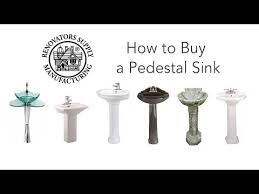 small pedestal combo bathroom sink