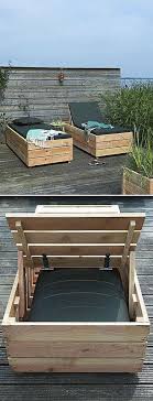 Bain de soleil palamos crema (res). Salon De Jardin En Palettes 10 Idees Deco Originales