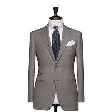 Tailored 2 Piece Suit Fabric 4623 Plain Grey Suit Fabric Suits Great Clothes For Men