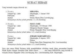 Surat hibah tanah dari orang tua kepada anak tetap harus digunakan walaupun merupakan anak kandung. Contoh Surat Kuasa Tanah Dari Orang Tua Ke Anak Nusagates