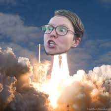 Triggered Flounce Blast Off Blank Template Imgflip