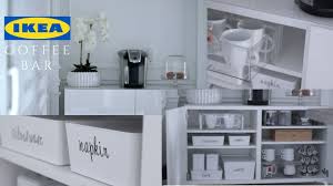 Ikea Coffee Bar Decor Organization Coffee Bar Ikea Bar Bar Decor