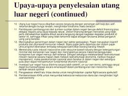 Hutang negara rizab bank negara hanya mampu bayar 1 1 kali ganda hutang luar jangka pendek azzad muzahet. Utang Pemerintah Utang Dalam Negeri Dan Luar Negeri Ppt Download