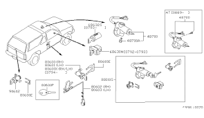 Follow these easy steps step 1. Key Set Blank Key 1995 Nissan Pathfinder