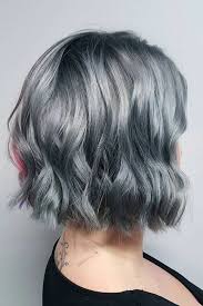 How to get icy silver hair. 32 Short Grey Hair Cuts And Styles Lovehairstyles Com