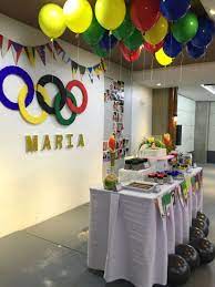 Swimmer @yusramardini was one of 10 athletes who made history by walking into the maracana stadium at @rio2016 as a member of the first refugee olympic team. Olympic Themed Party For Maria Antonette S 1st Birthday Party Olympic Theme Party Olympic Party 1st Birthday Parties