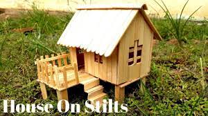 Untuk pelengkap miniatur rumah, kamu juga harus membuat perabot rumah dari stik es krim. Cara Membuat Rumah Adat Dari Stik Es Krim Beserta Gambarnya Info Gtk