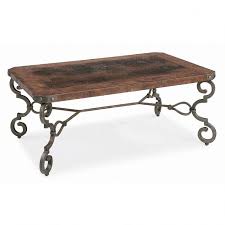 Bernhardt La Paz Rectangular Cocktail Table 465 021 Iron Coffee Table Coffee Table Furniture