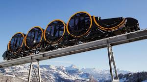 It replaced the old funicular. Modern Engineering World S Steepest Funicular Railway Line To Open In Switzerland World News Hindustan Times