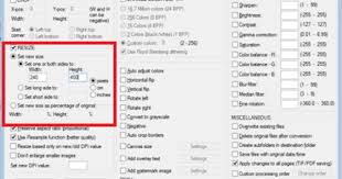 Irfanview Is A Cool Free Tool That Lets You Batch Resize Images Free Tools Image Resize Image