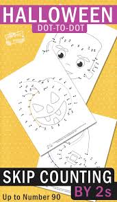 Today we're sharing a brand new set of halloween dot to dots worksheets, with awesome art such as vampires, bats, black cats, skeletons, ghosts, witches, and of course, pumpkins! Halloween Dot To Dot Skip Counting Worksheets By 2s Itsybitsyfun Com