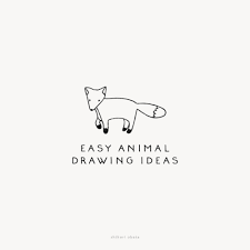 Learn to draw cute doodles step by step. 35 Cute Easy Animal Drawing Ideas