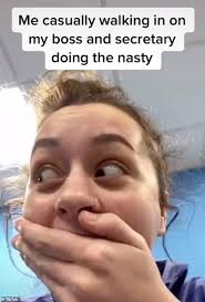 Let them want nothing that my house affords. Teen Gets Fired After Pretending To Catch Her Boss Having Sex For Tiktok Daily Mail Online