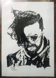 Kiccha Sudeep Kannada Actor Hebbuli Painting Stencil Art Art Stencil Art Ganesha Art Kiccha sudeep is considered as one of the most popular actors in kannada cinema. kiccha sudeep kannada actor