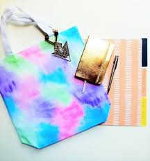 It is tall, and thus, tall, thin designs that mimic the printable area dimensions look really polished when printed on the bag. Make A Watercolor Tote
