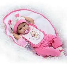 Reborn Baby Doll Soft Simulation Silicone Vinyl 18inch 45cm Magnetic Mouth Lifelike Toy Boy Girl Eyes Open In Kinnegad Westmeath From Coolik